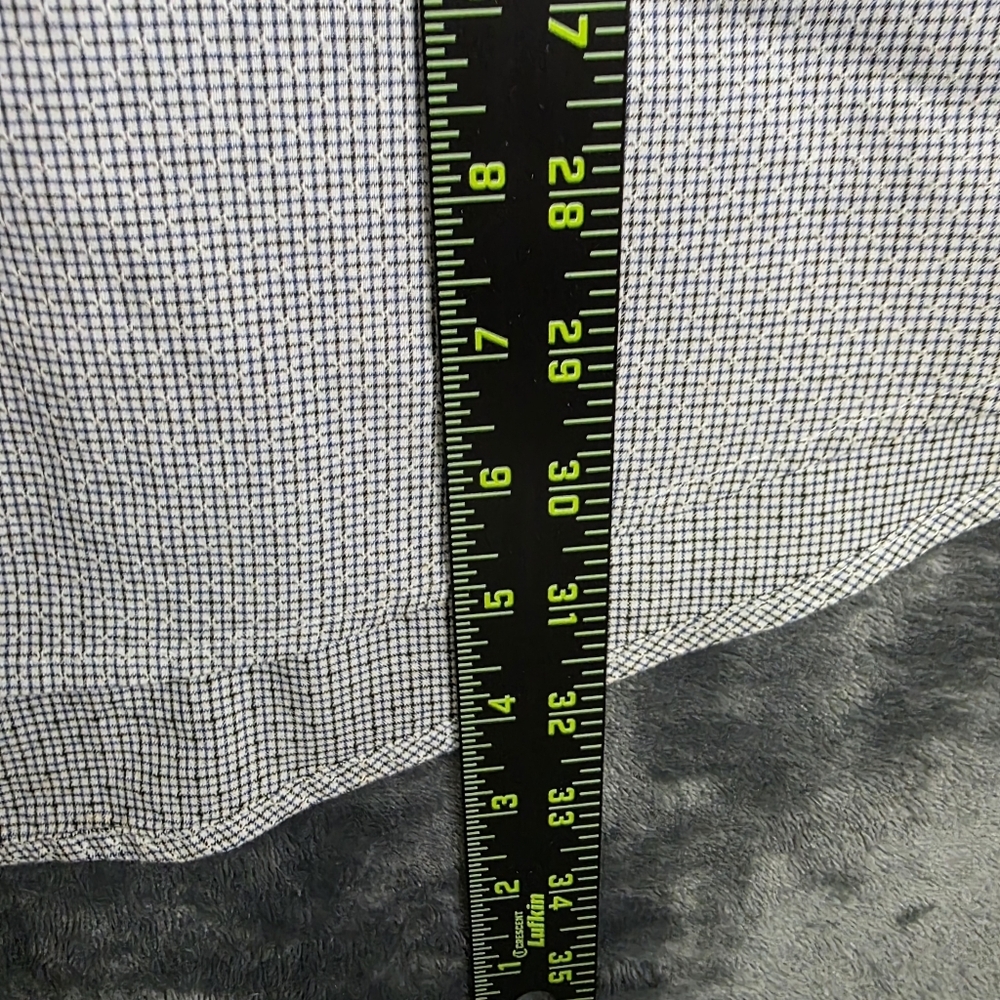 Vintage Chaps Ralph Lauren Mens Grey Long Sleeve Unique Textured Pattern Sz XL - Picture 6 of 6